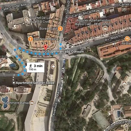 Apartamento Luminoso Con Vistas Al Mar. Calp